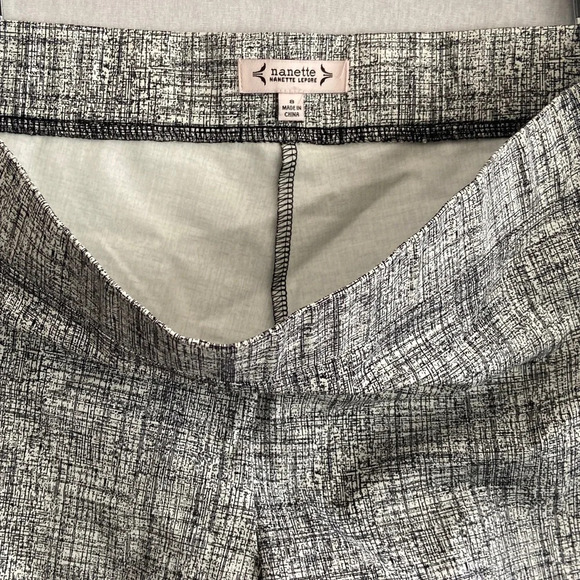 Nanette Lepore Marled Pull on Trouser pants Sz 8 - Picture 6 of 11